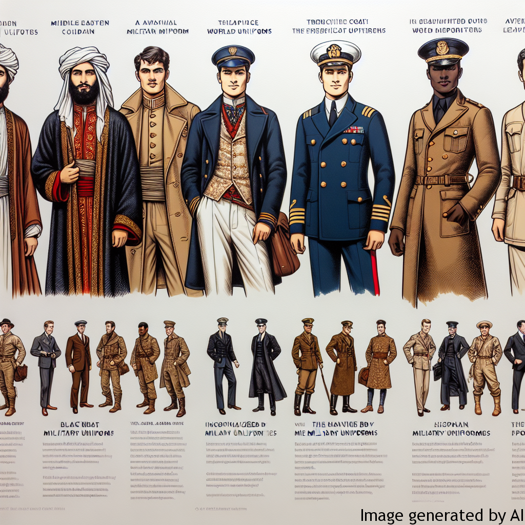 The Influence of Military Uniforms on Men’s Fashion