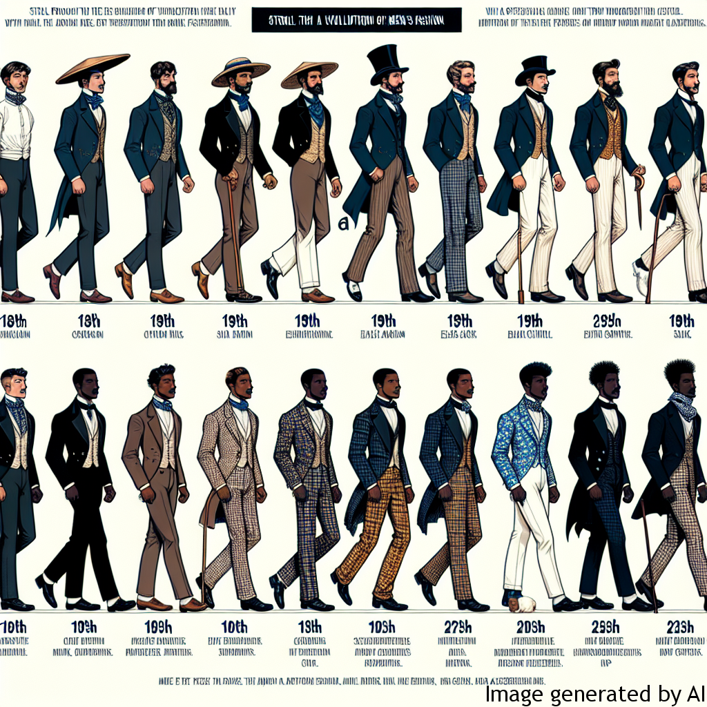 Changes in Men’s Fashion with the Emergence of New Fabrics and Materials