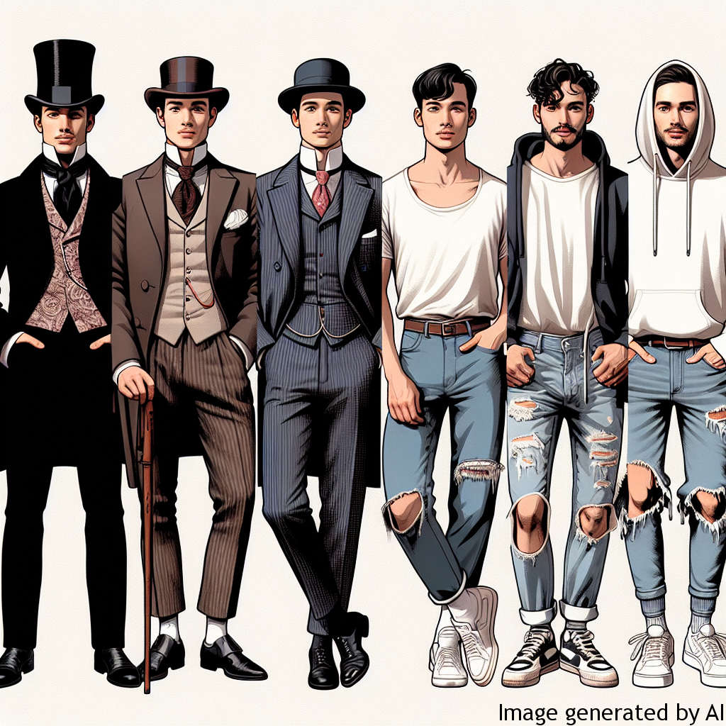 How Men’s Fashion Reflects Social Changes