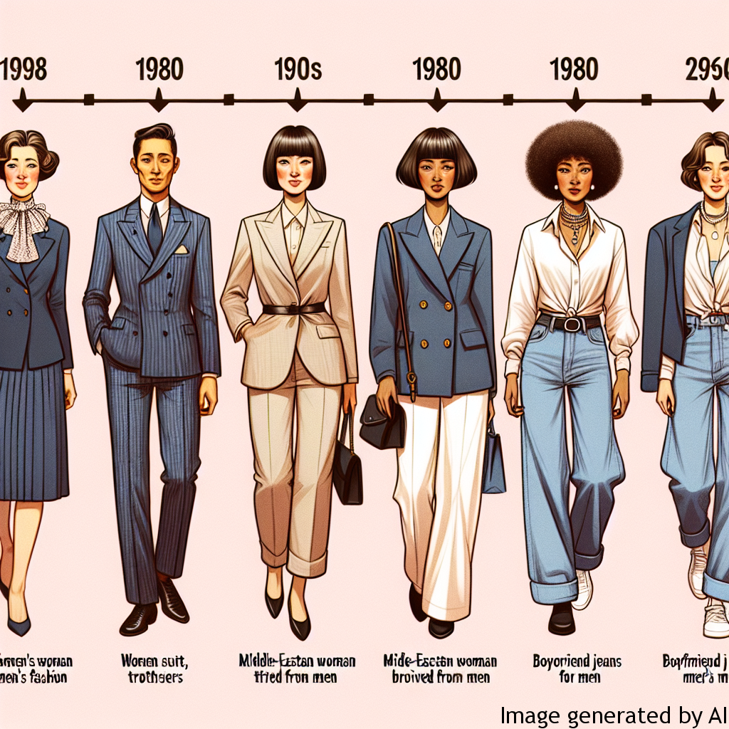 The Influence of Men’s Fashion on Women’s Fashion