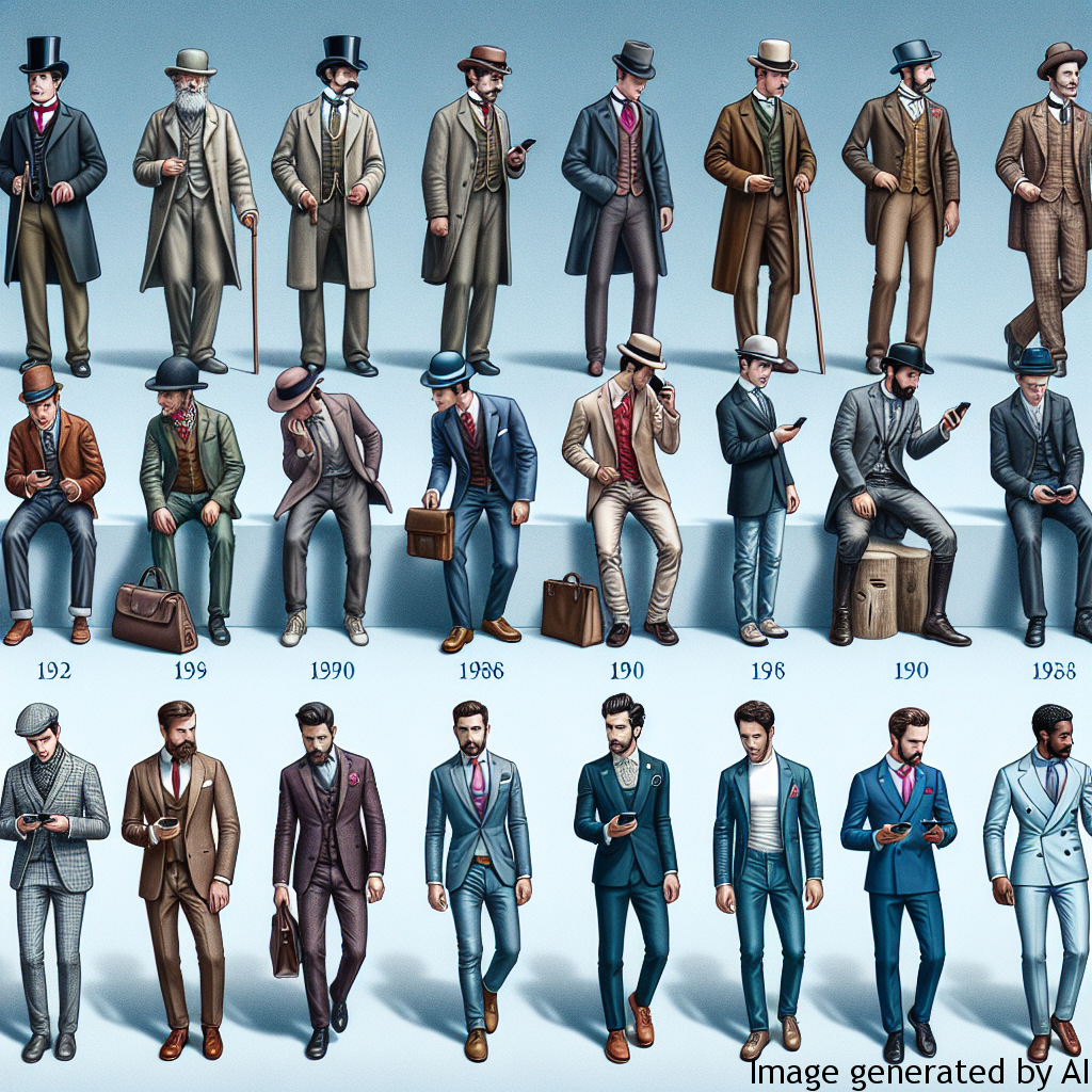 The Adaptation of Men’s Fashion to Changing Technologies