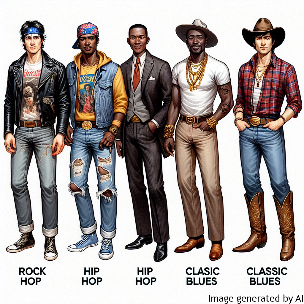 The Influence of Musical Genres on Men’s Fashion