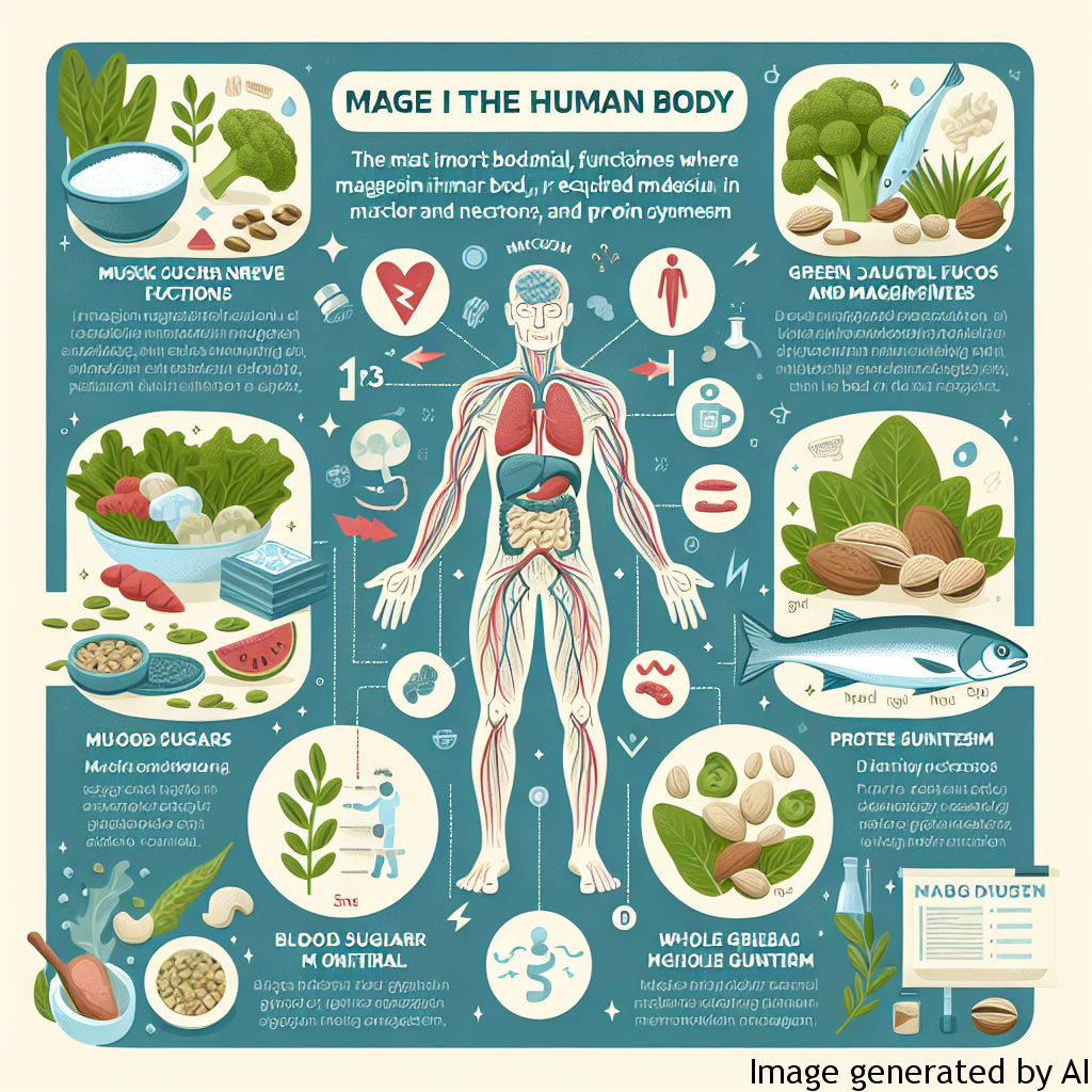 The Role of Magnesium in the Body and Its Sources