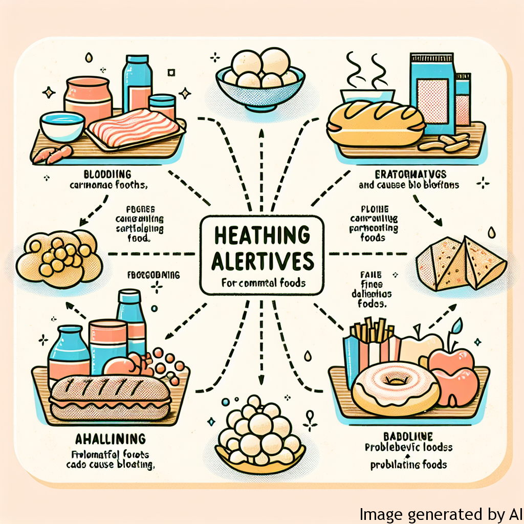 Foods That Cause Bloating and Their Alternatives