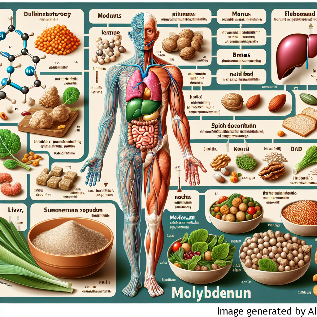 The Role of Molybdenum in Nutrition and Its Sources