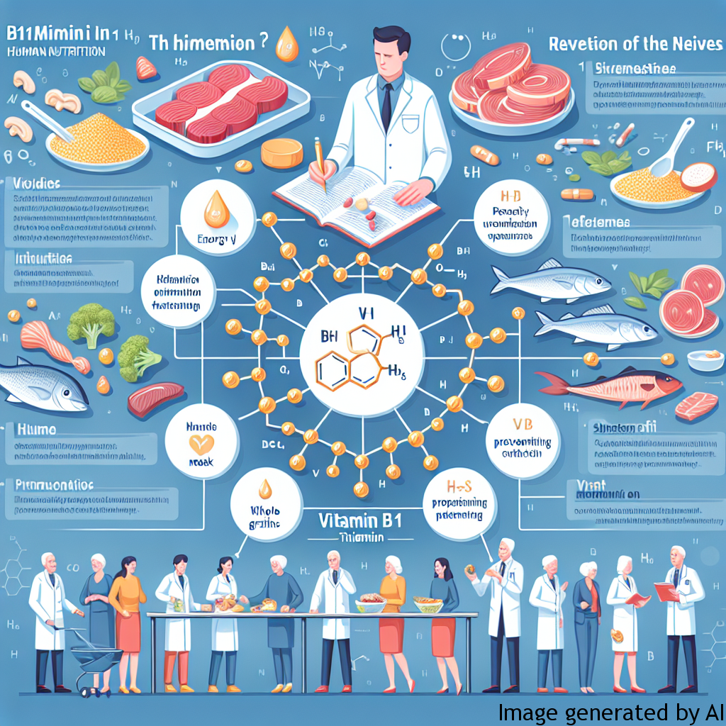 The Role of Vitamin B1 (Thiamine) in Nutrition