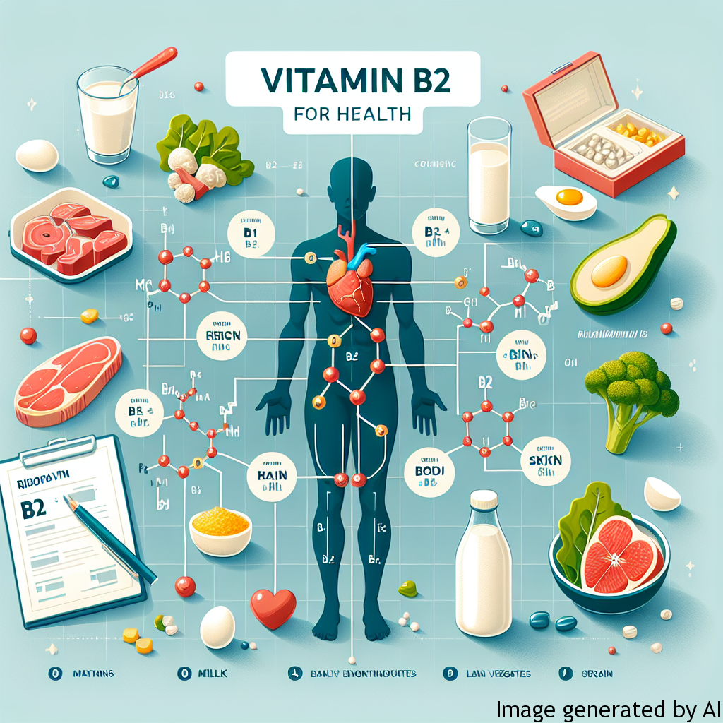 The Role of Vitamin B2 (Riboflavin) in Health