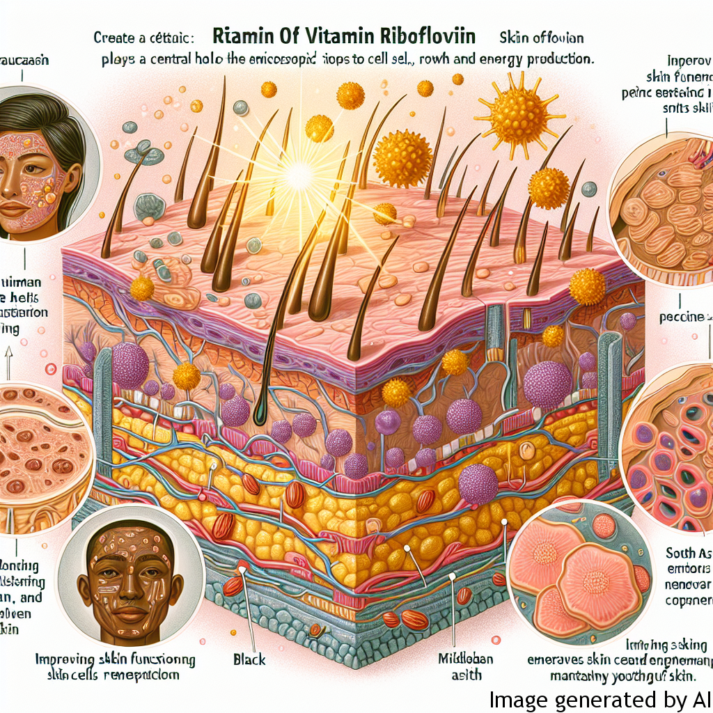 The Role of Vitamin B2 (Riboflavin) in Skin Health