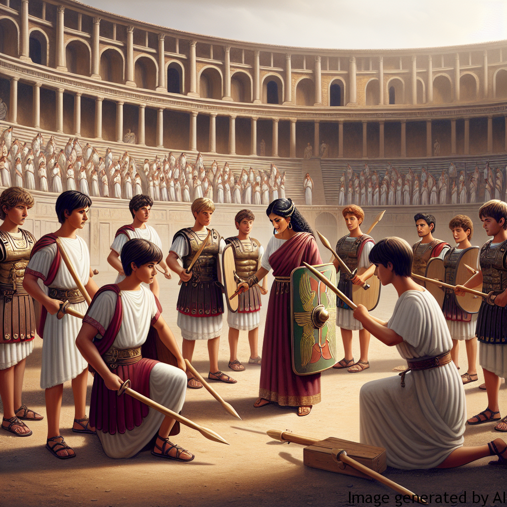 Military Training and Education: Training in military affairs began in youth and was considered a key aspect of raising a true Roman.