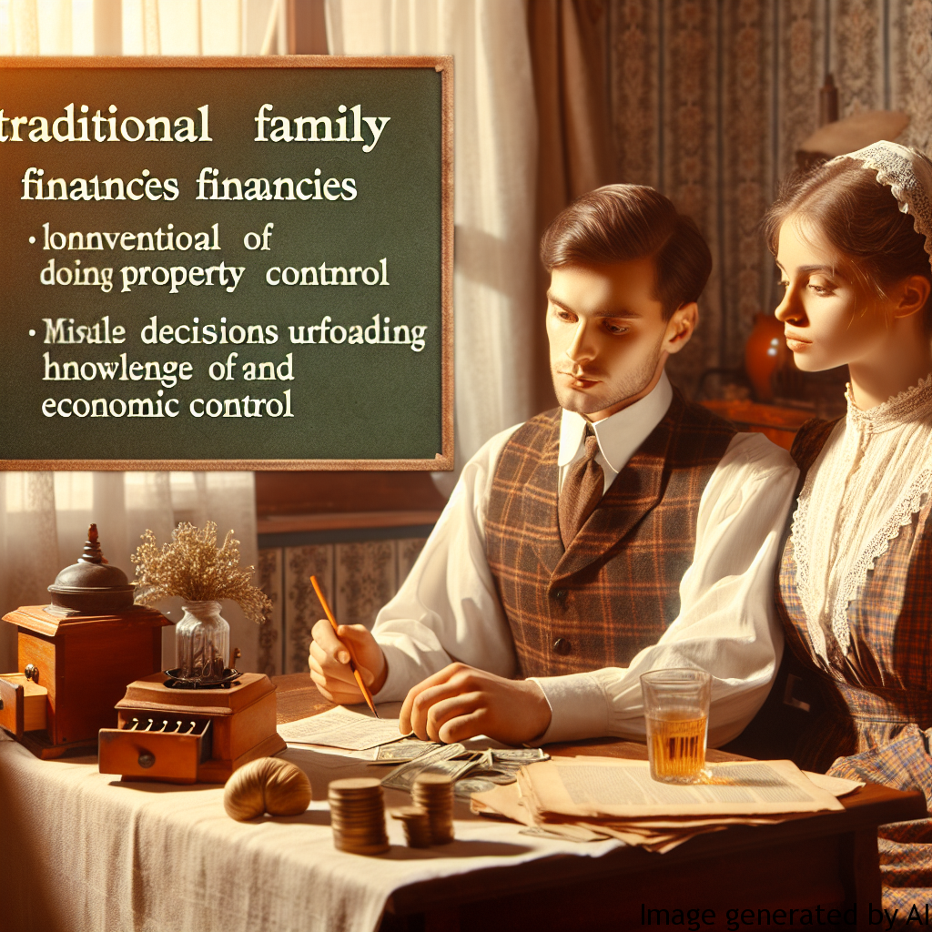 Role in Family Finances: Control over family finances and property traditionally lay with men, emphasizing their economic role and responsibility.