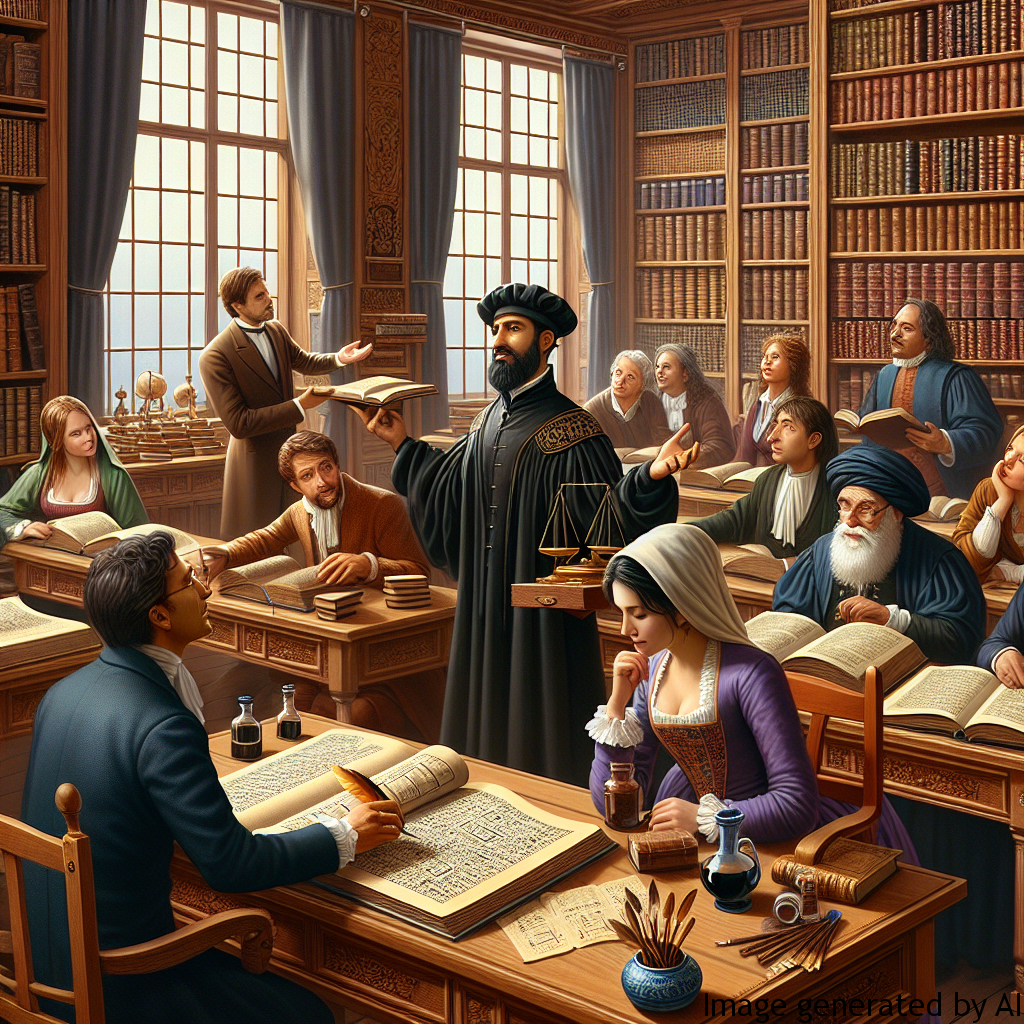 Publishing and Knowledge Dissemination: The dissemination of literary and scientific knowledge, including the creation of libraries and bookselling, was also an area where men played an important role.