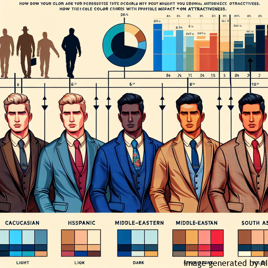 The Role of Color in Men’s Clothing and Its Impact on Attractiveness