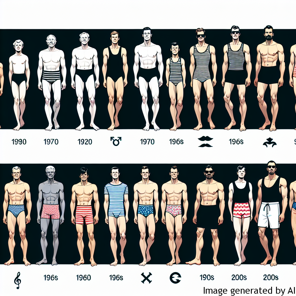 The Evolution of Men’s Swimwear and Its Sexual Perception