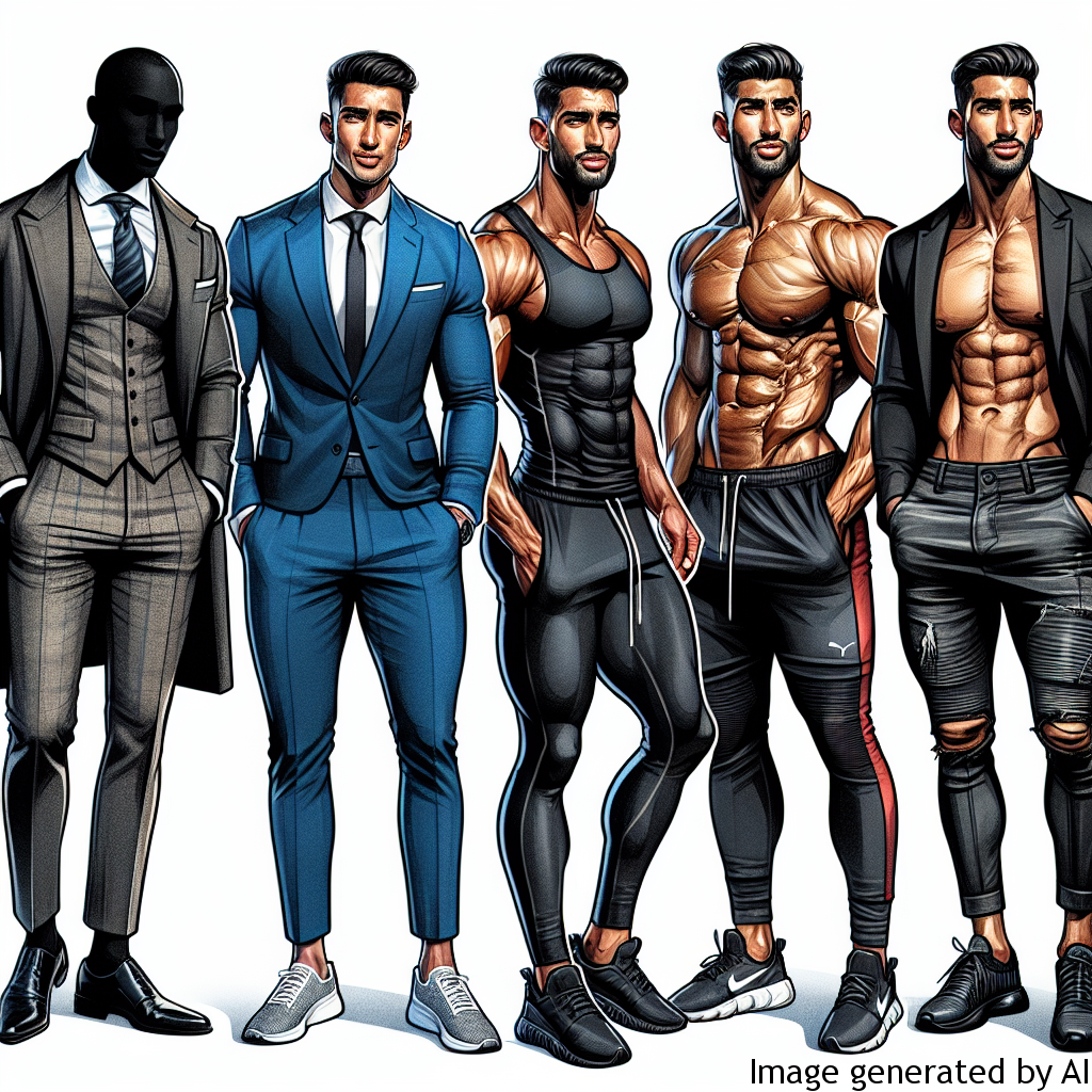 The Focus on Musculature and Fitness in Men’s Fashion