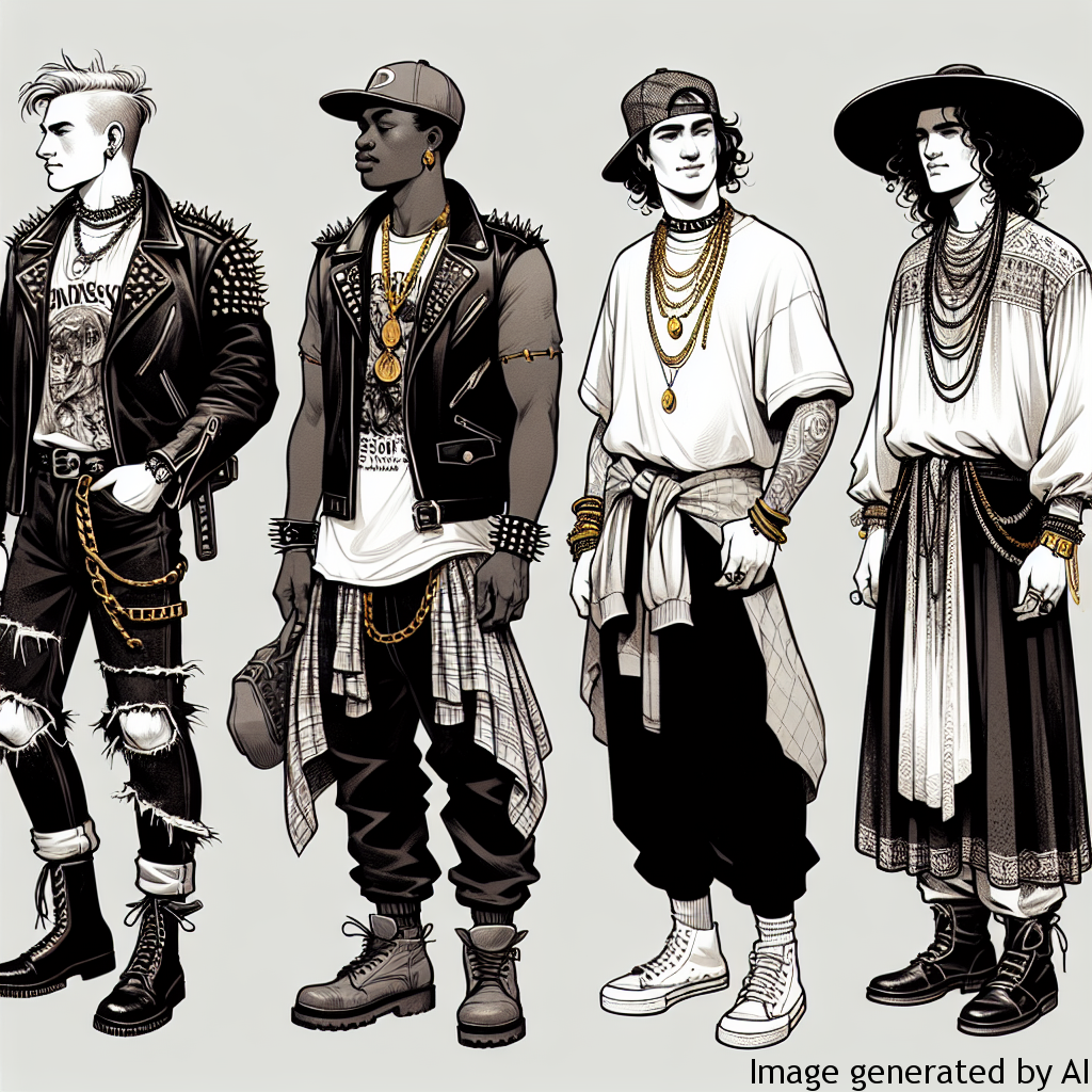 The Influence of Subcultures on Men’s Fashion