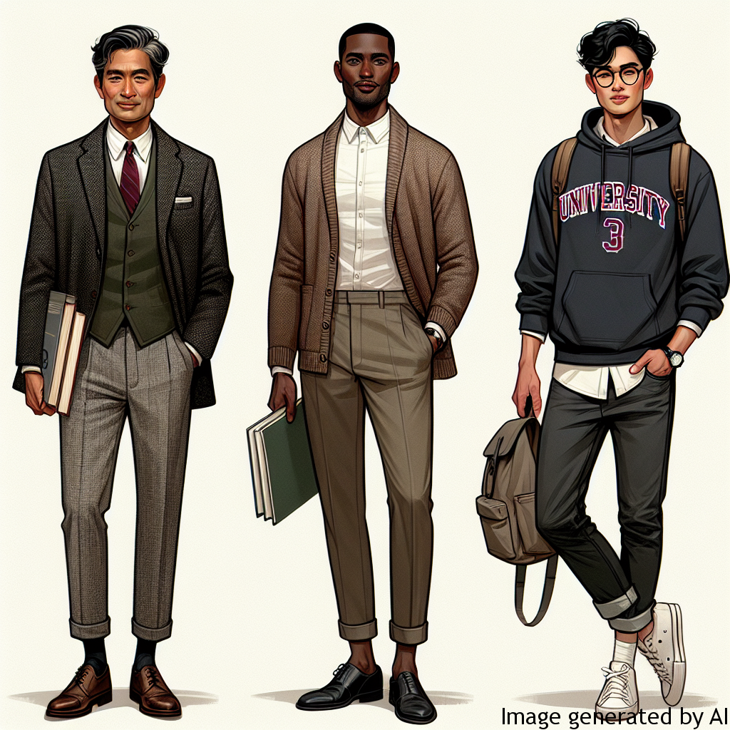 Men’s Fashion in Academia