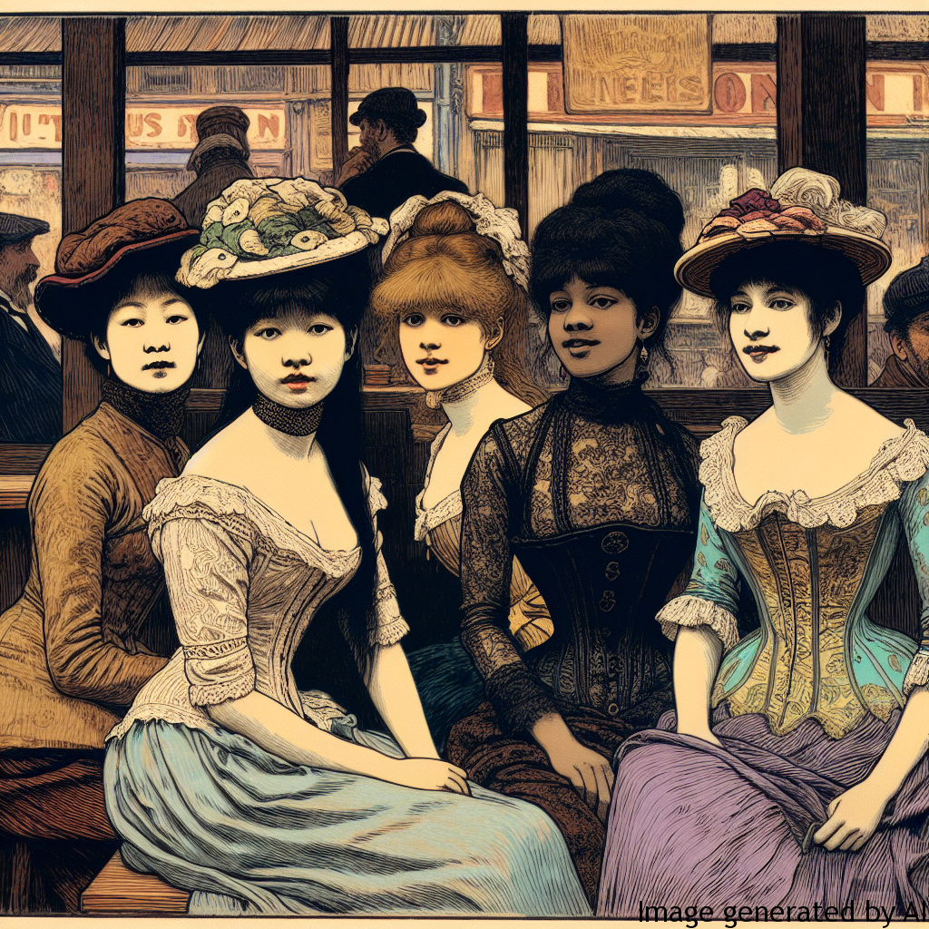 Henri de Toulouse-Lautrec and the women of Montmartre — his art was deeply connected to the women of the Parisian demimonde.