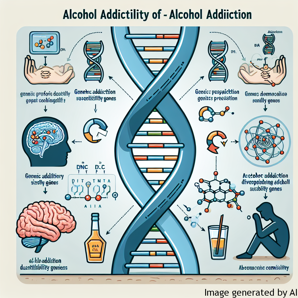 The Role of Genetics in the Development of Alcohol Addiction.