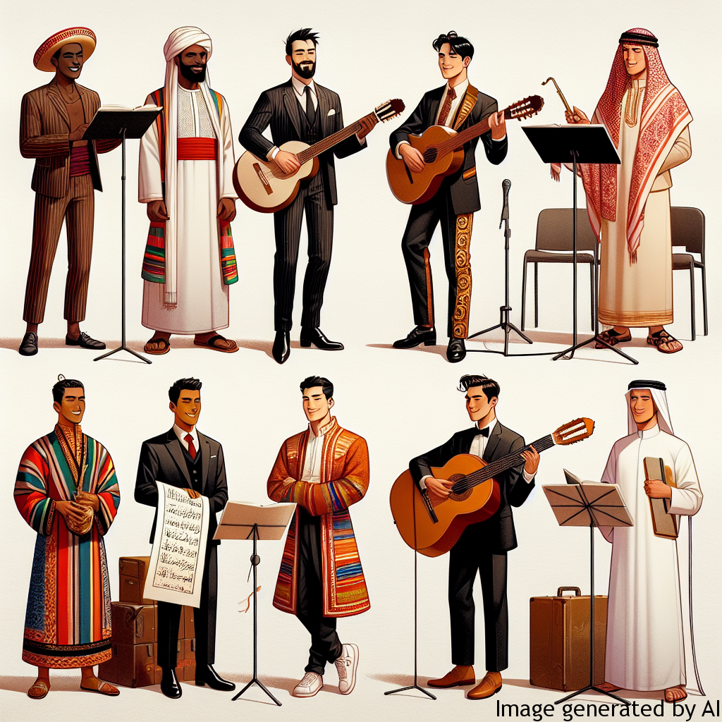 Male identity in different cultures.