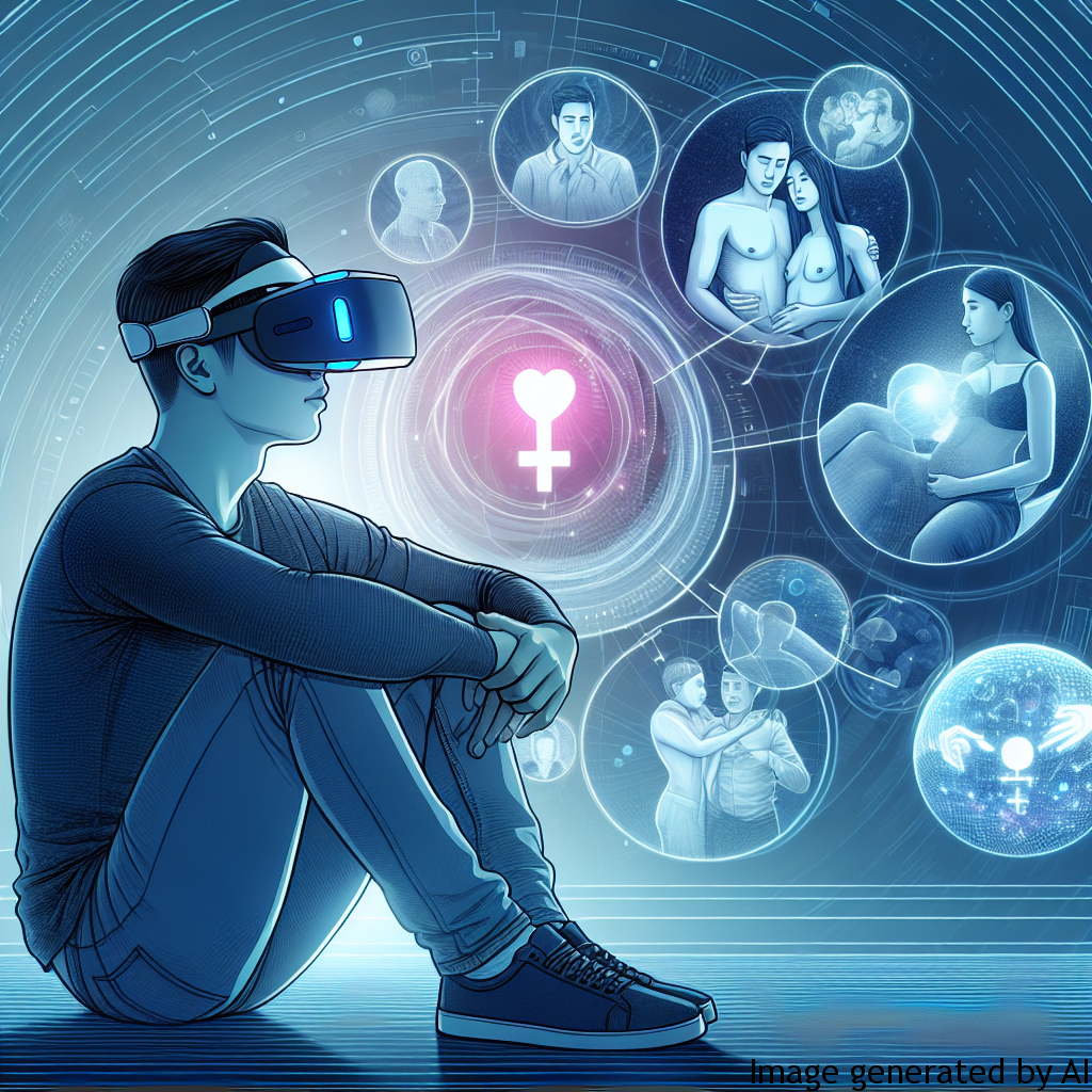 The impact of virtual reality on male sexuality.