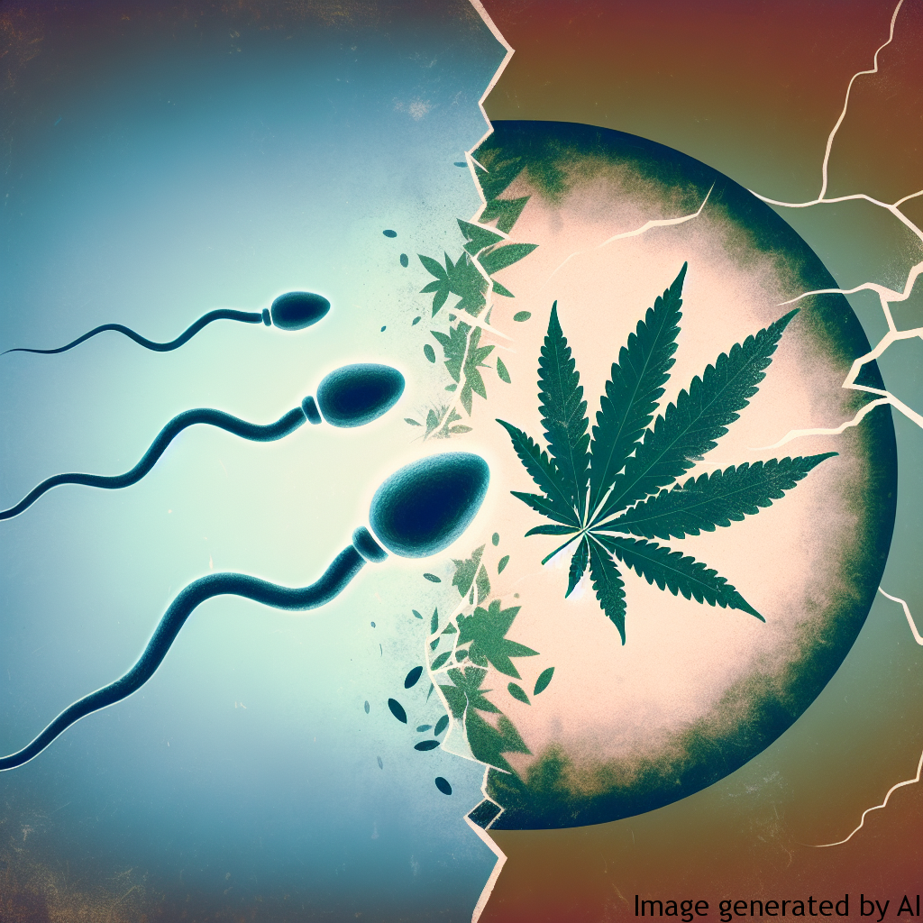 The impact of cannabis on male fertility.