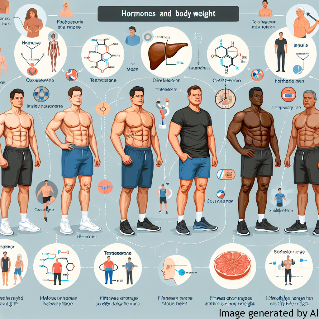 The Relationship Between Hormones and Body Weight in Men.